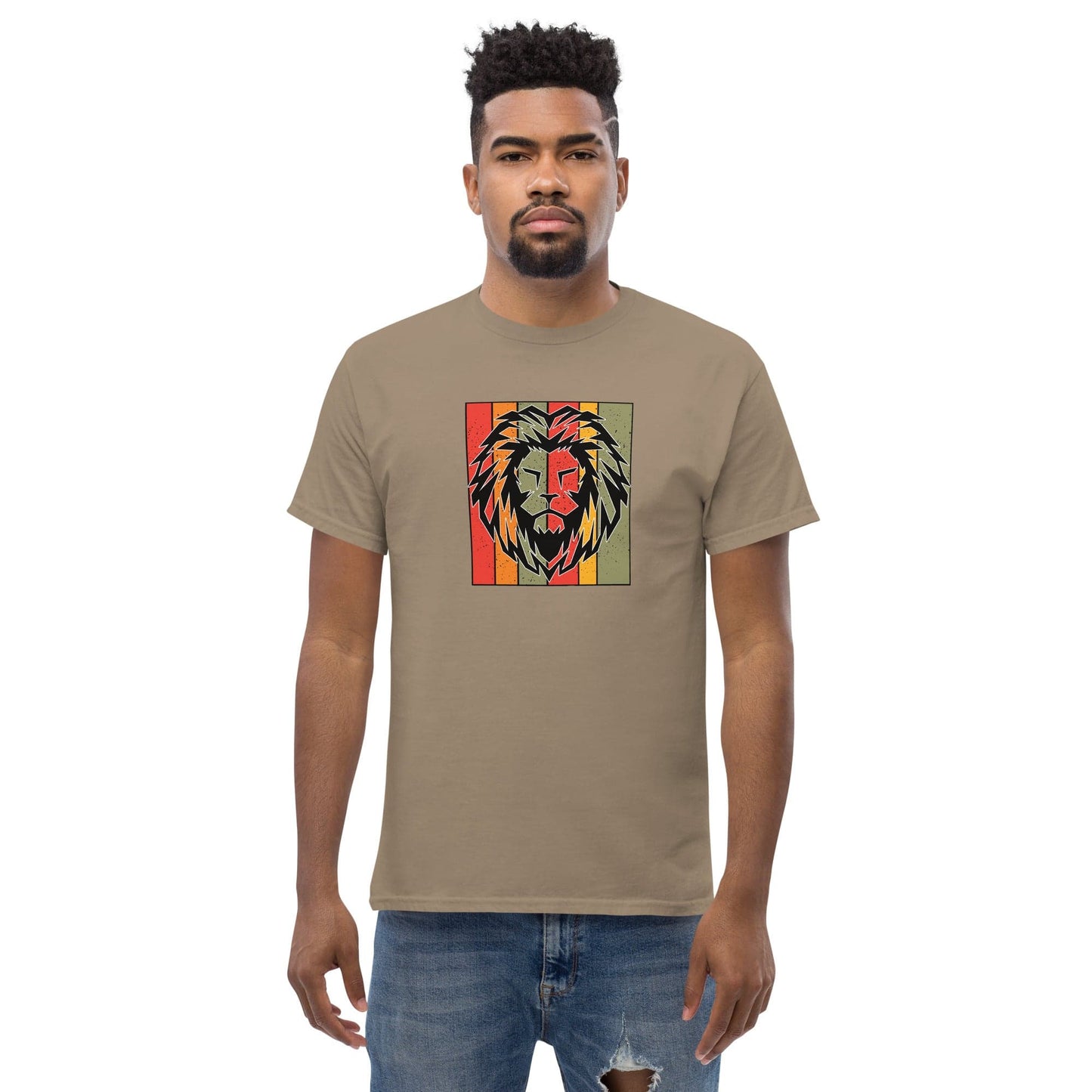 Art T-shirt Design Tee • Man / Woman • [s-xl] - Brown Savana / s