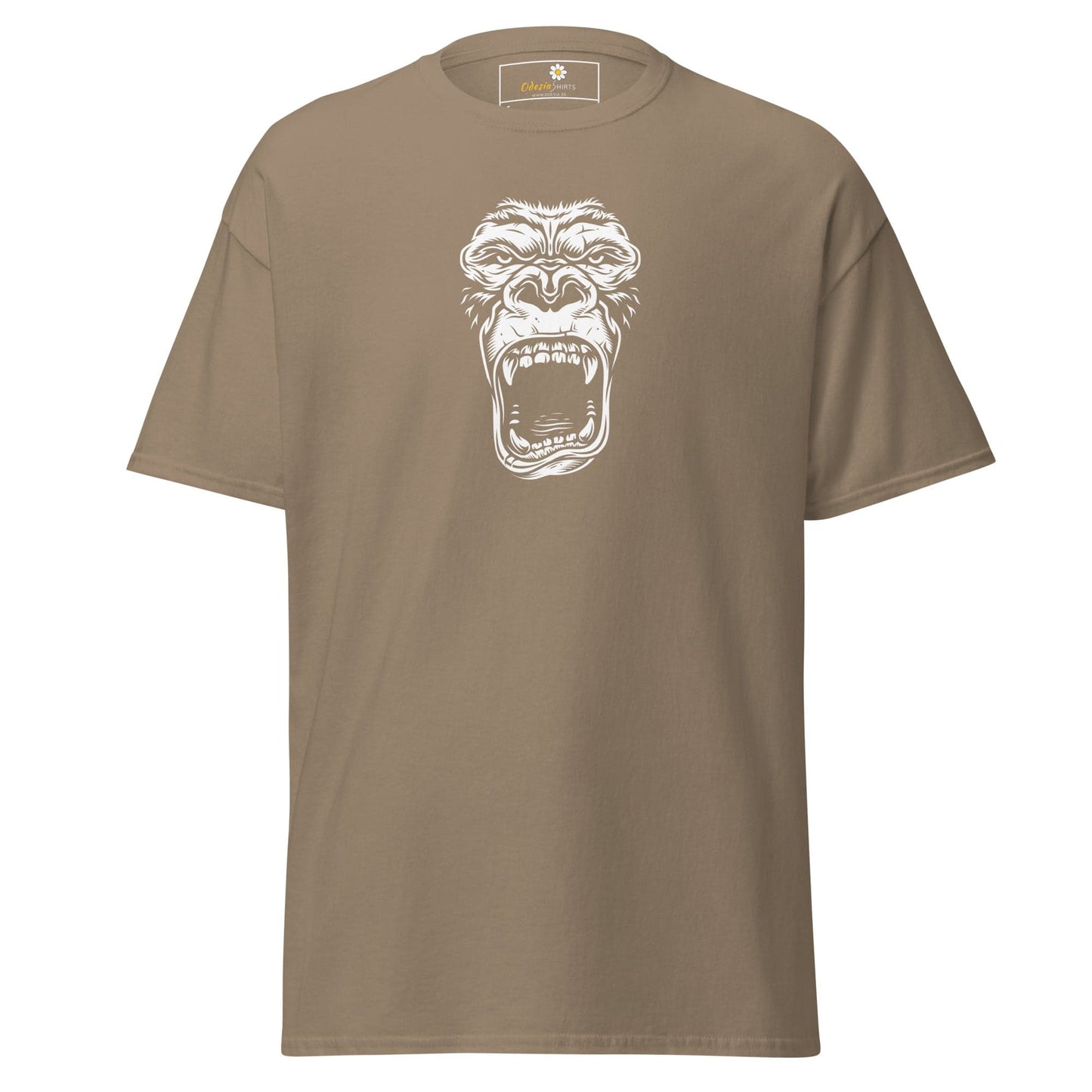 Art T-shirt Design Tee • Man / Woman • [s-xl] - Brown Savana / s