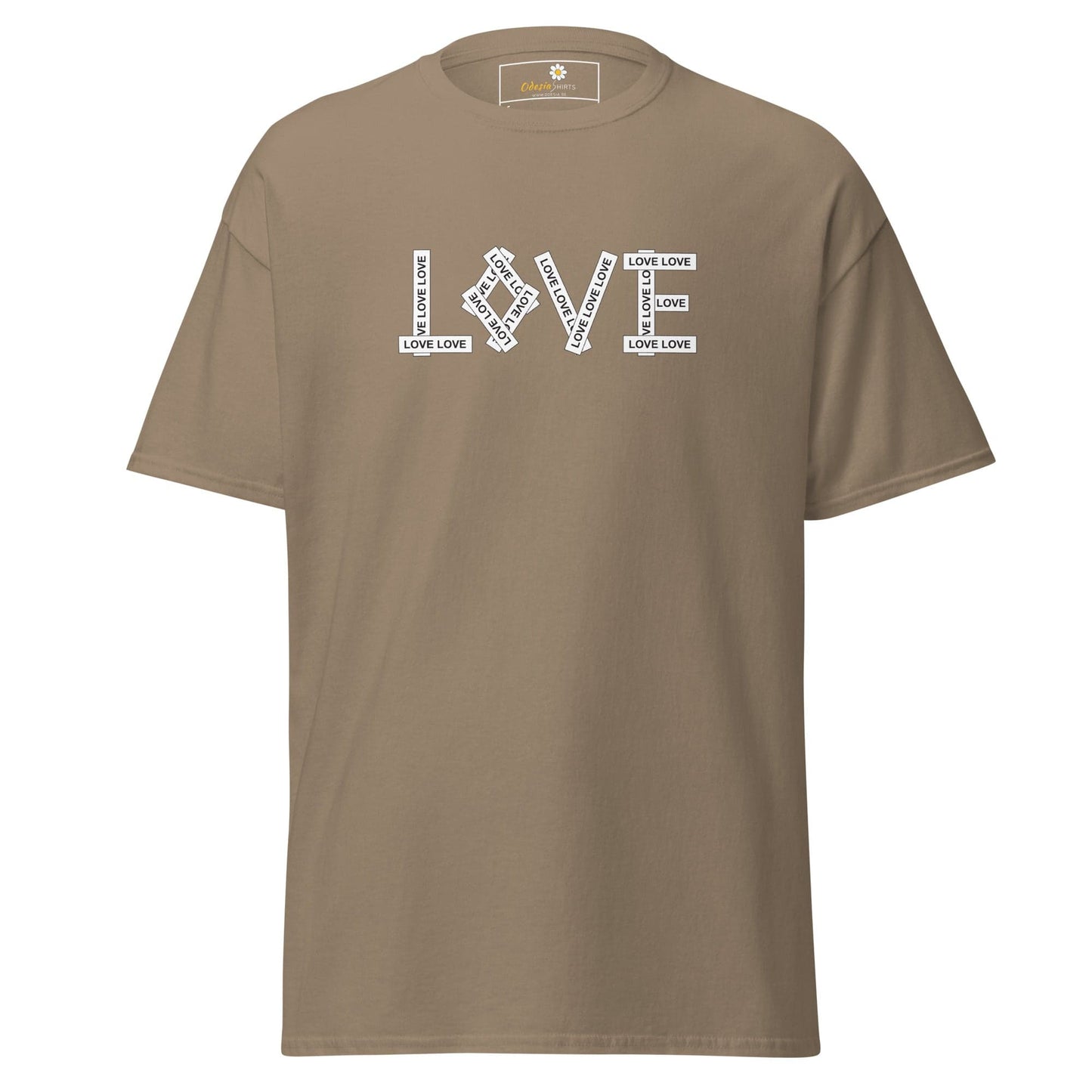 Art T-shirt Design Tee • Man / Woman • [s-xl] - Brown Savana / s