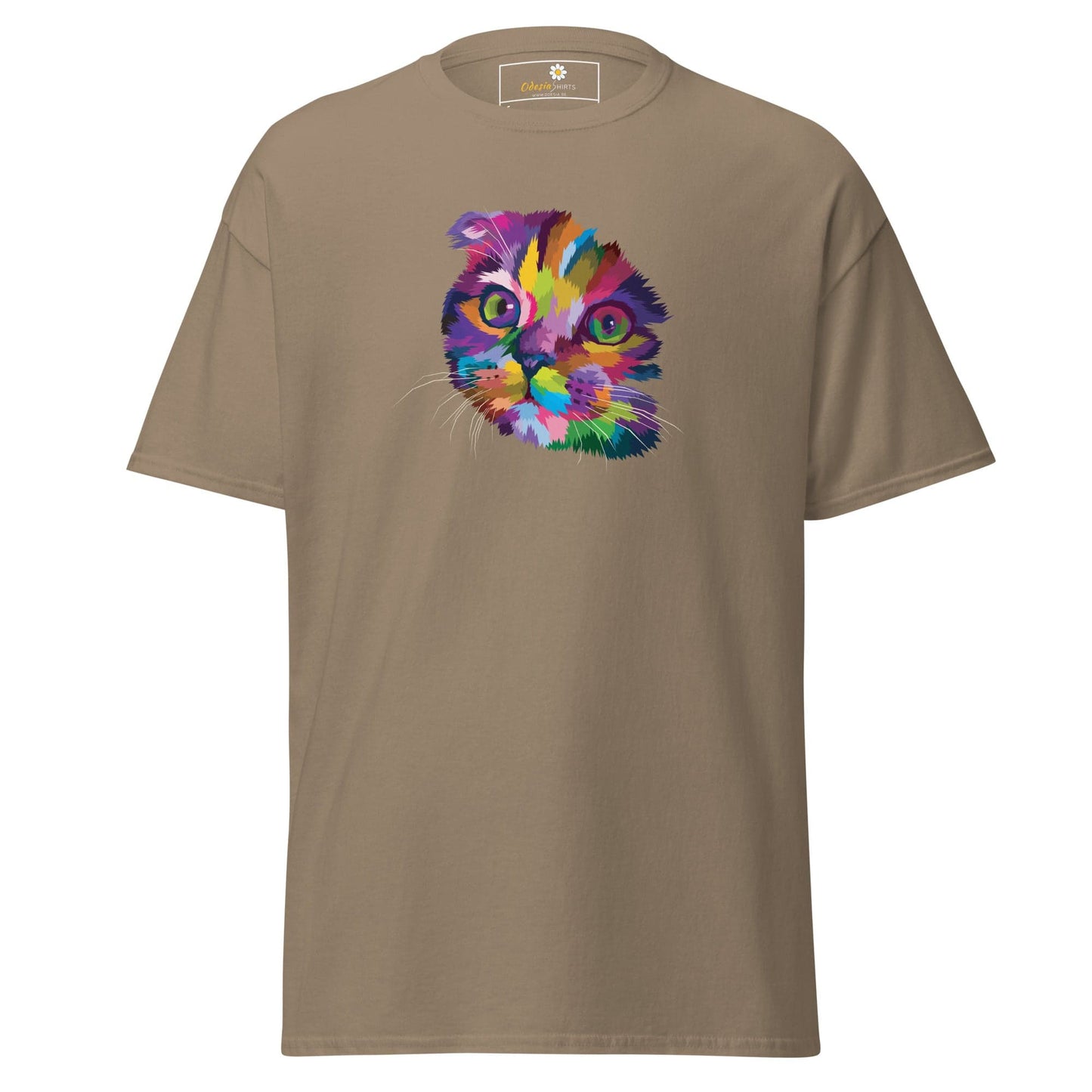 Art T-shirt Design Tee • Man / Woman • [s-xl] - Brown Savana / s