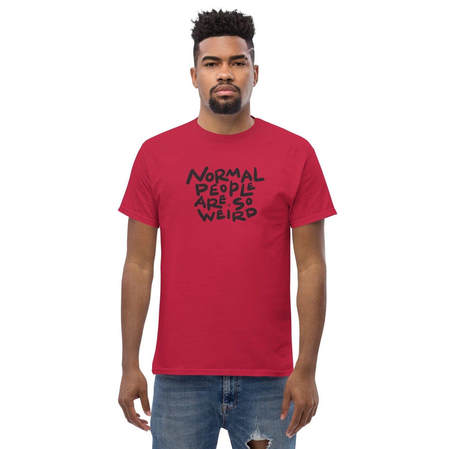 Art T-shirt Design Tee • Man / Woman • [s-xl] - Cardinal / s