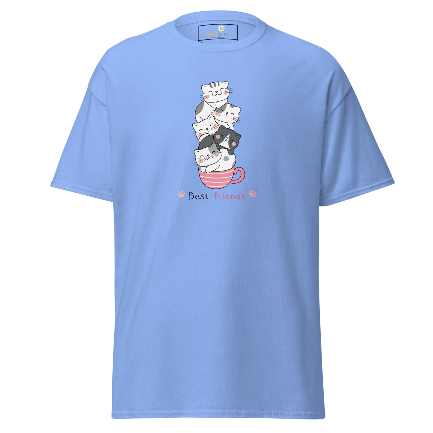 Art T-shirt Design Tee • Man / Woman • [s-xl] - Carolina Blue / s