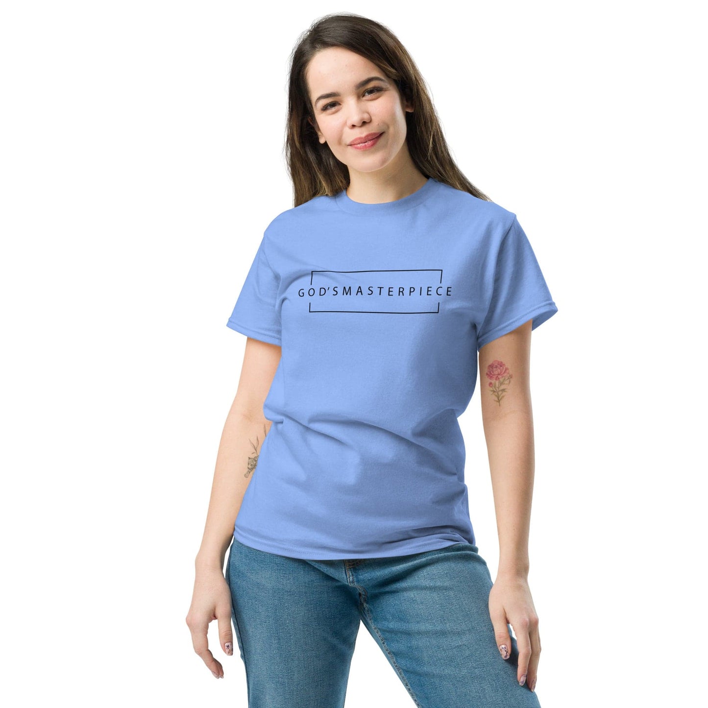 Art T-shirt Design Tee • Man / Woman • [s-xl] - Carolina Blue / s