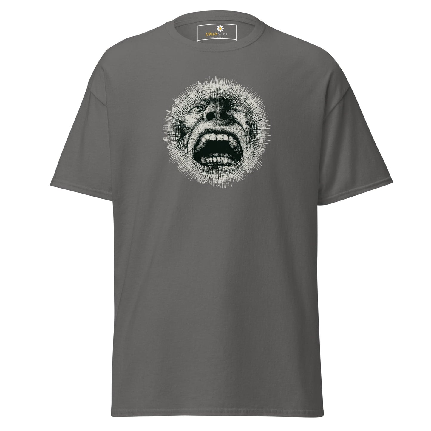 Art T-shirt Design Tee • Man / Woman • [s-xl] - Charcoal / s
