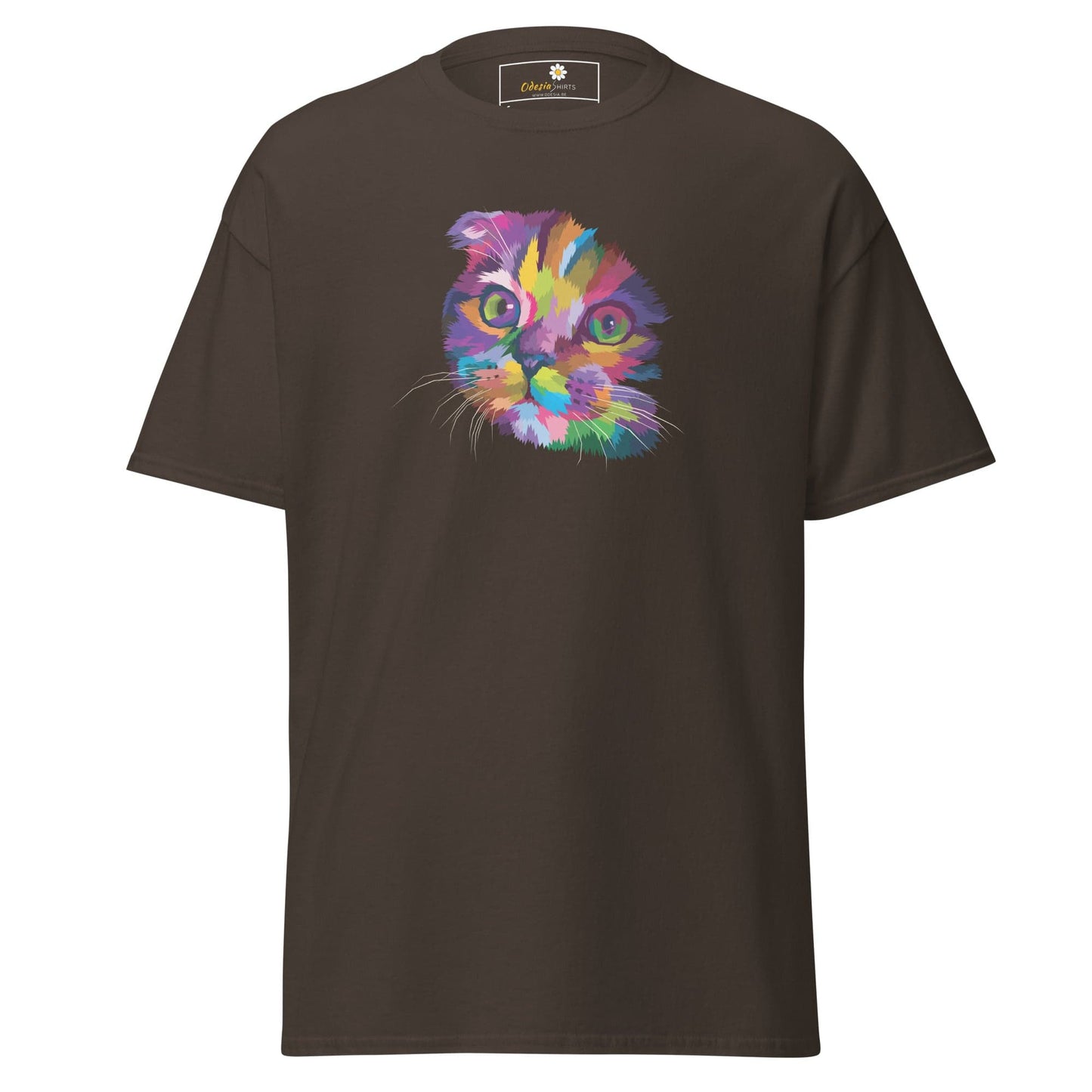 Art T-shirt Design Tee • Man / Woman • [s-xl] - Dark Chocolate / s