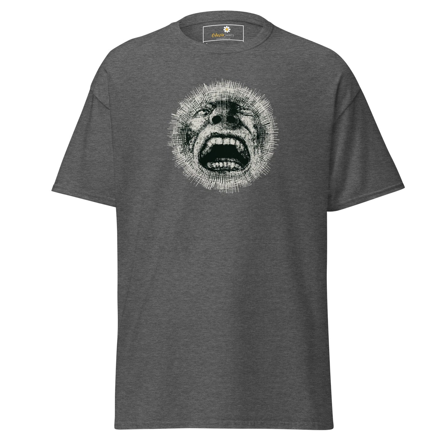 Art T-shirt Design Tee • Man / Woman • [s-xl] - Dark Heather / s