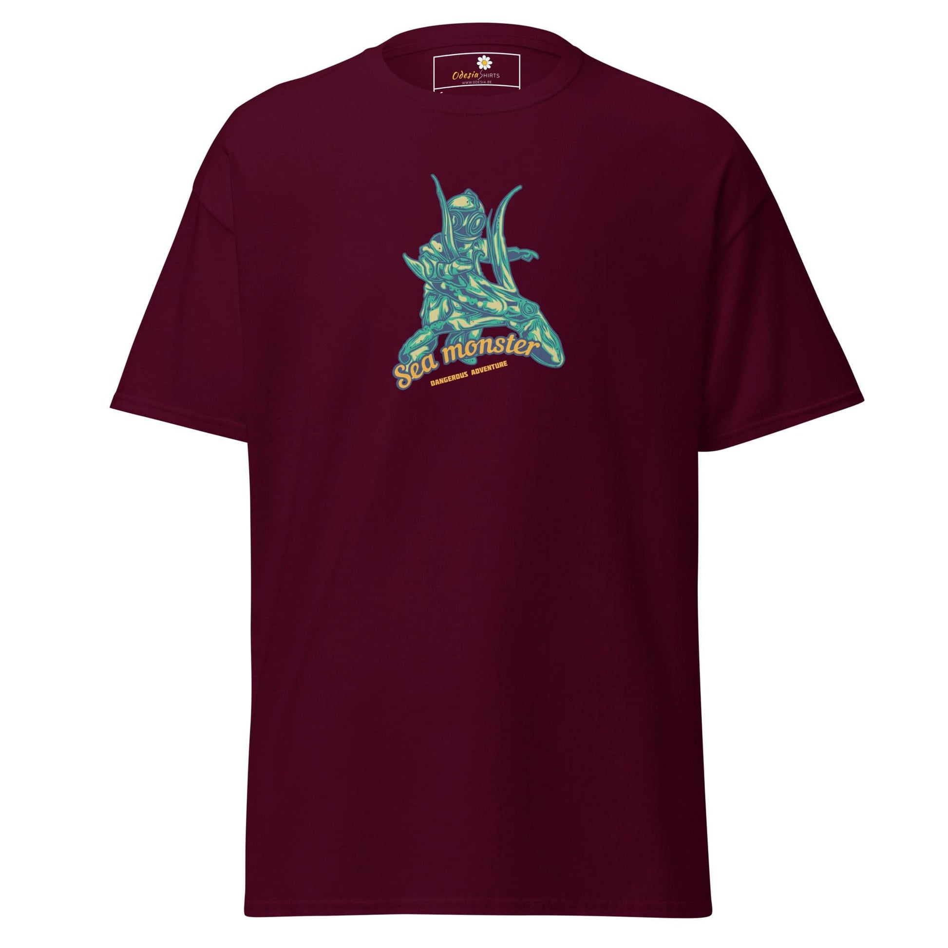 Art T-shirt Design Tee • Man / Woman • [s-xl] - Maroon / s
