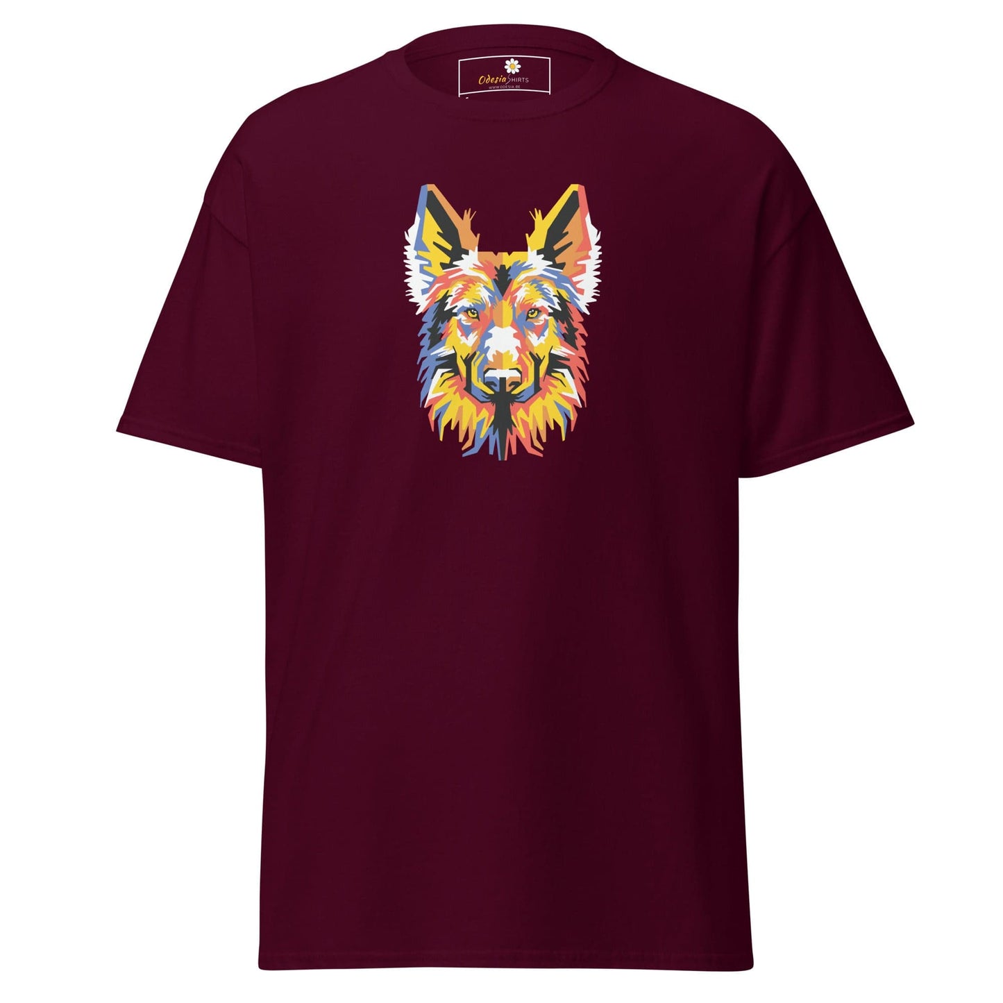 Art T-shirt Design Tee • Man / Woman • [s-xl] - Maroon / s
