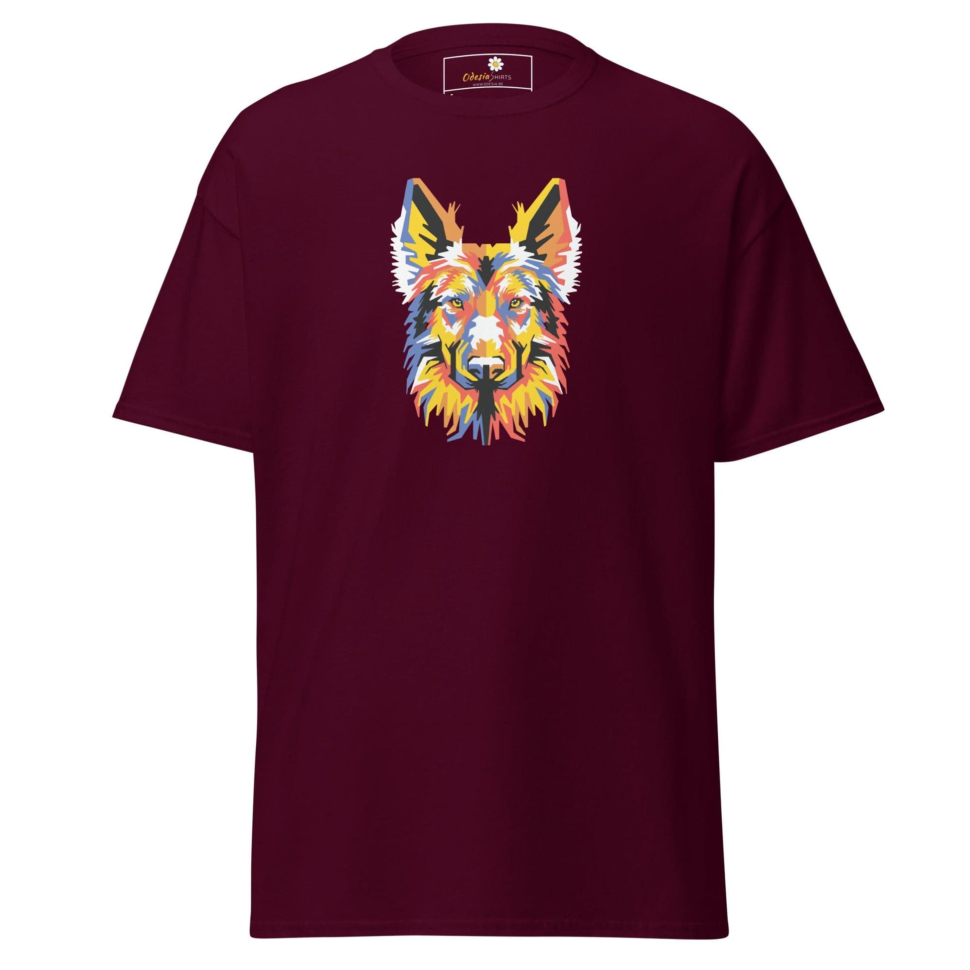 Art T-shirt Design Tee • Man / Woman • [s-xl] - Maroon / s