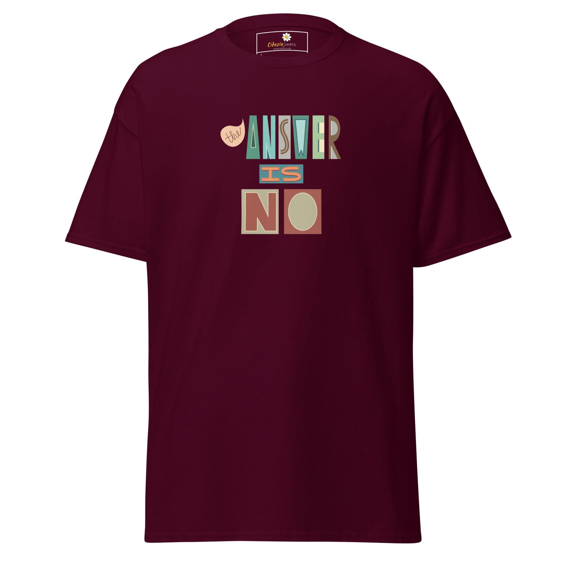 Art T-shirt Design Tee • Man / Woman • [s-xl] - Maroon / s