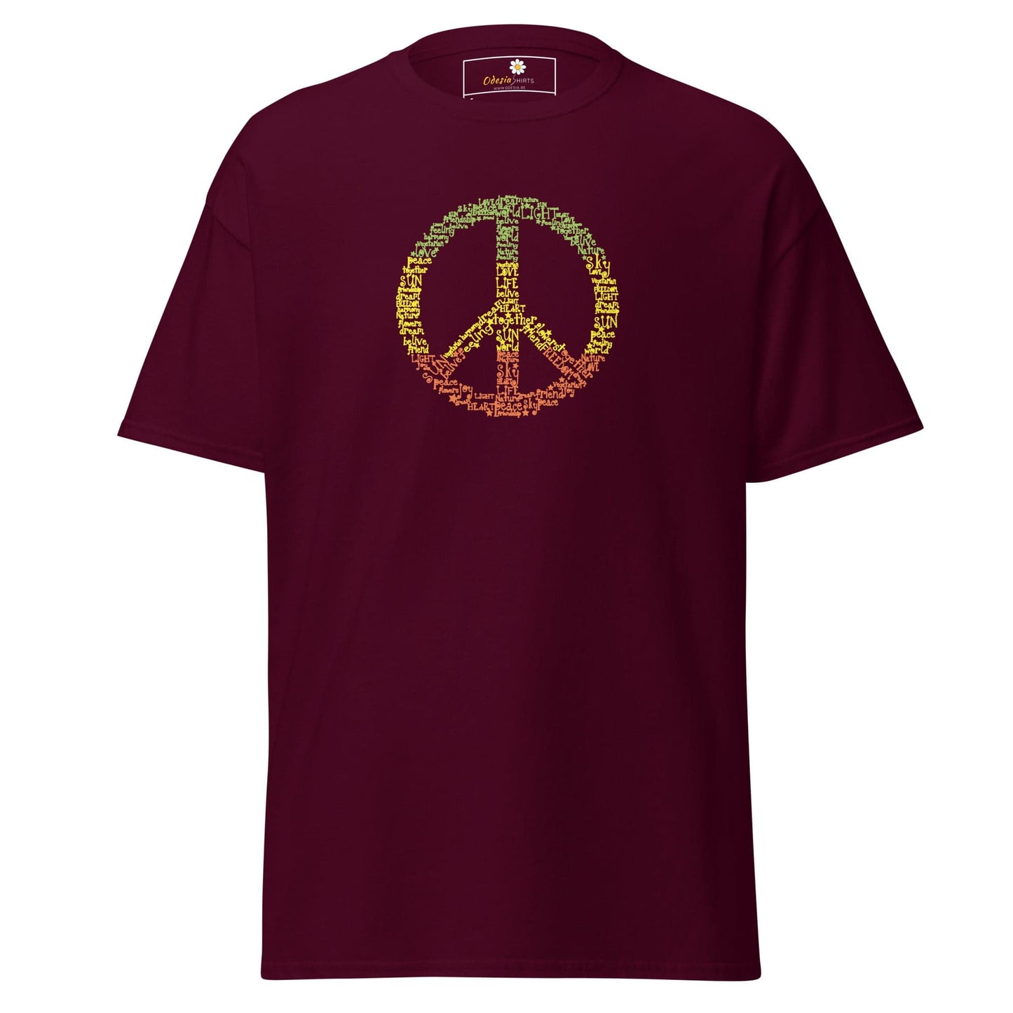 Art T-shirt Design Tee • Man / Woman • [s-xl] - Maroon / s