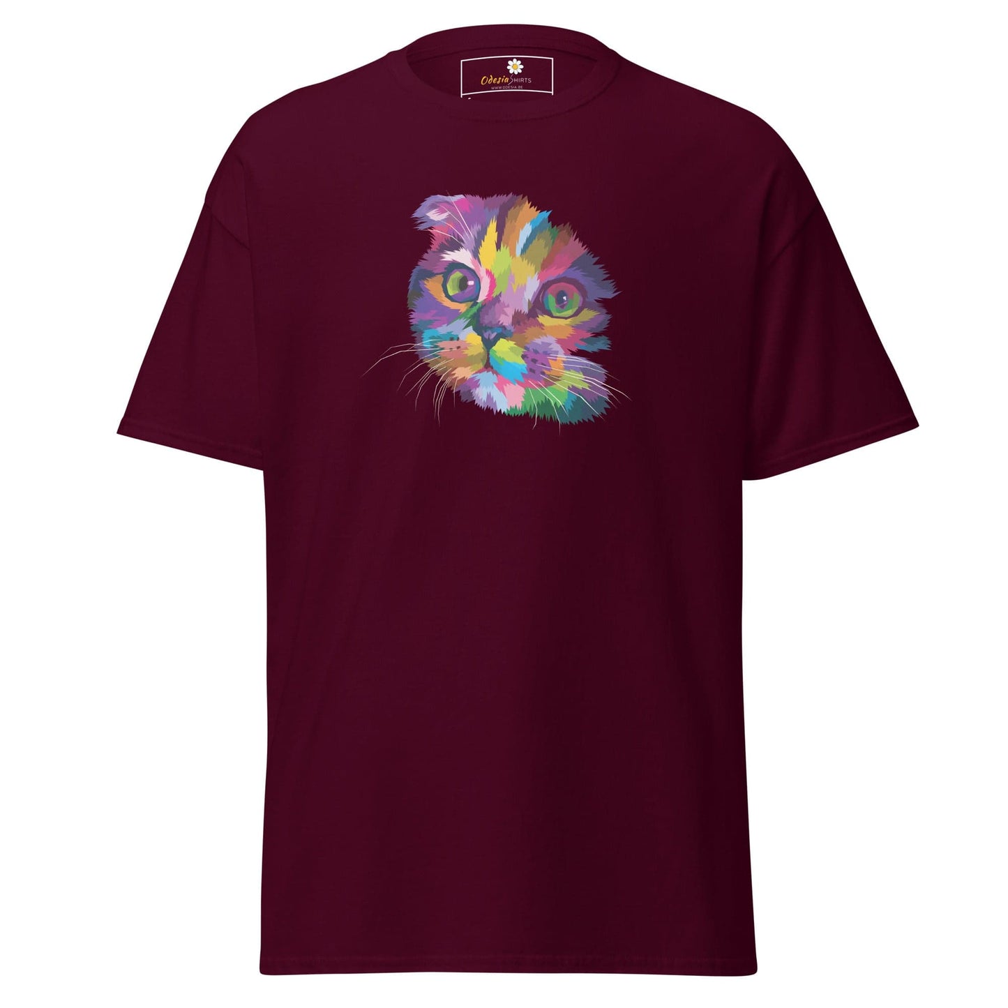 Art T-shirt Design Tee • Man / Woman • [s-xl] - Maroon / s