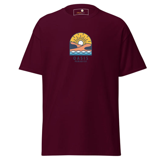 Art T-shirt Design Tee • Man / Woman • [s-xl] - Maroon / s