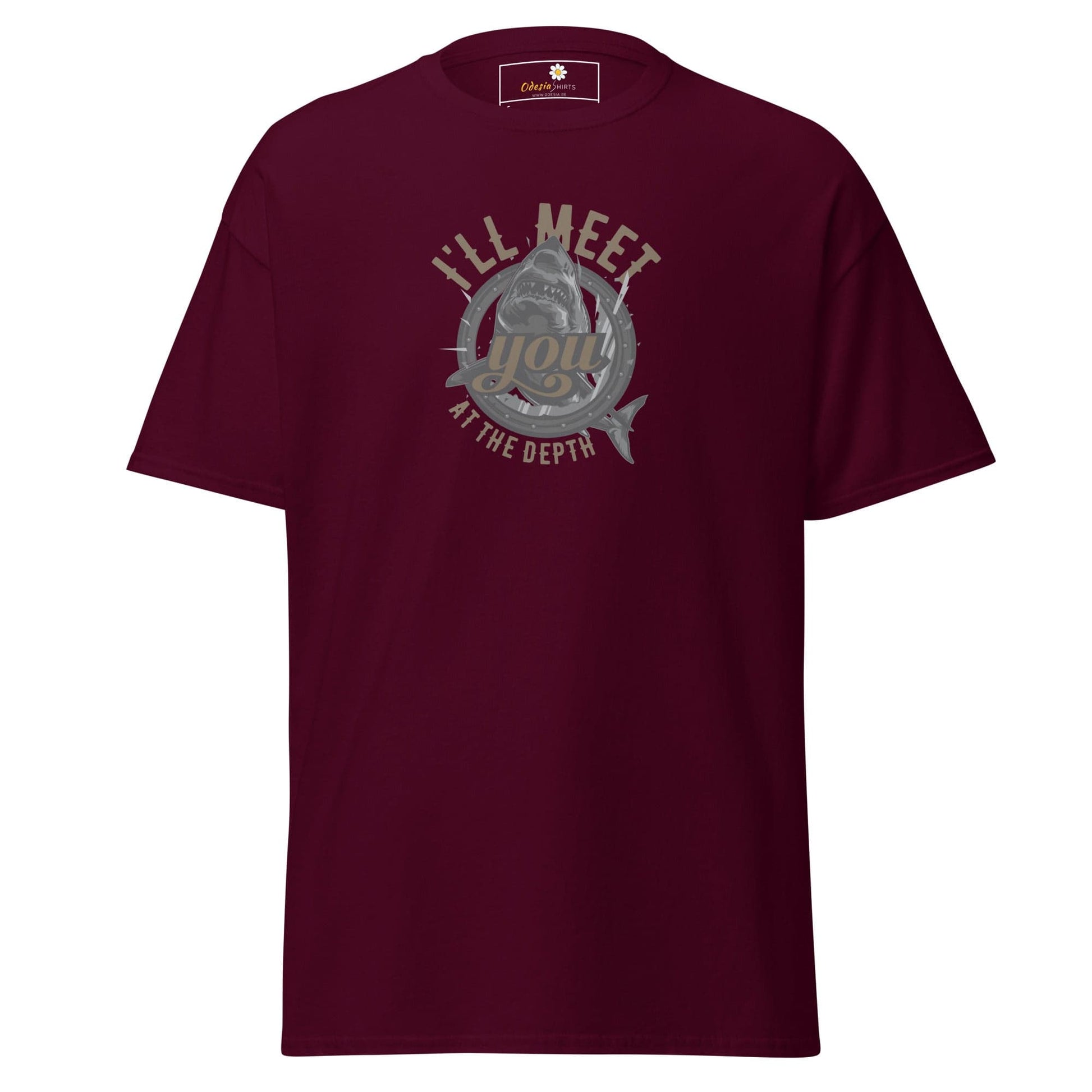 Art T-shirt Design Tee • Man / Woman • [s-xl] - Maroon / s