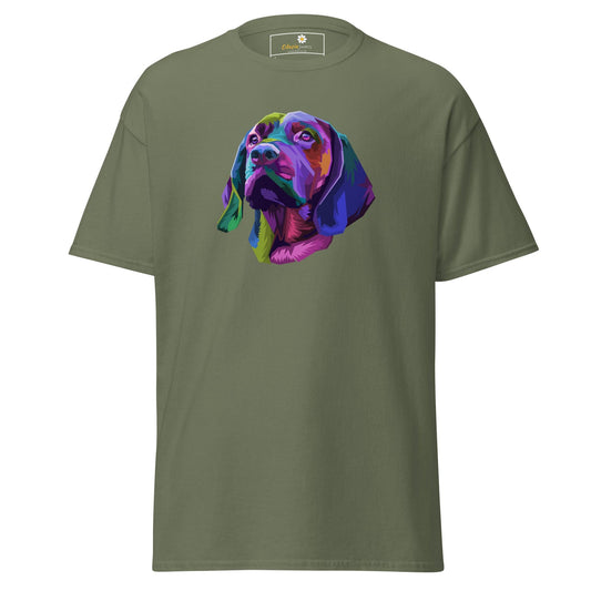 Art T-shirt Design Tee • Man / Woman • [s-xl] - Military Green / s