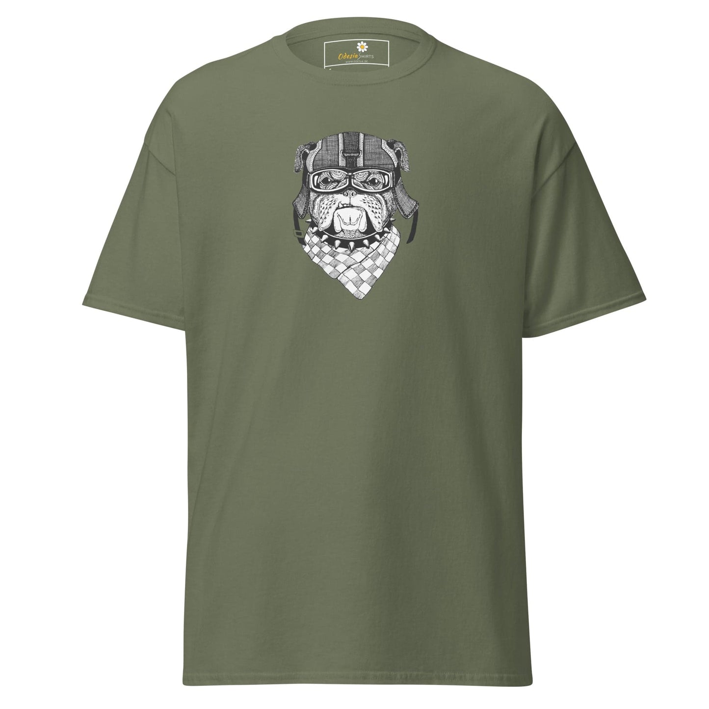 Art T-shirt Design Tee • Man / Woman • [s-xl] - Military Green / s