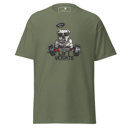 Art T-shirt Design Tee • Man / Woman • [s-xl] - Military Green / s