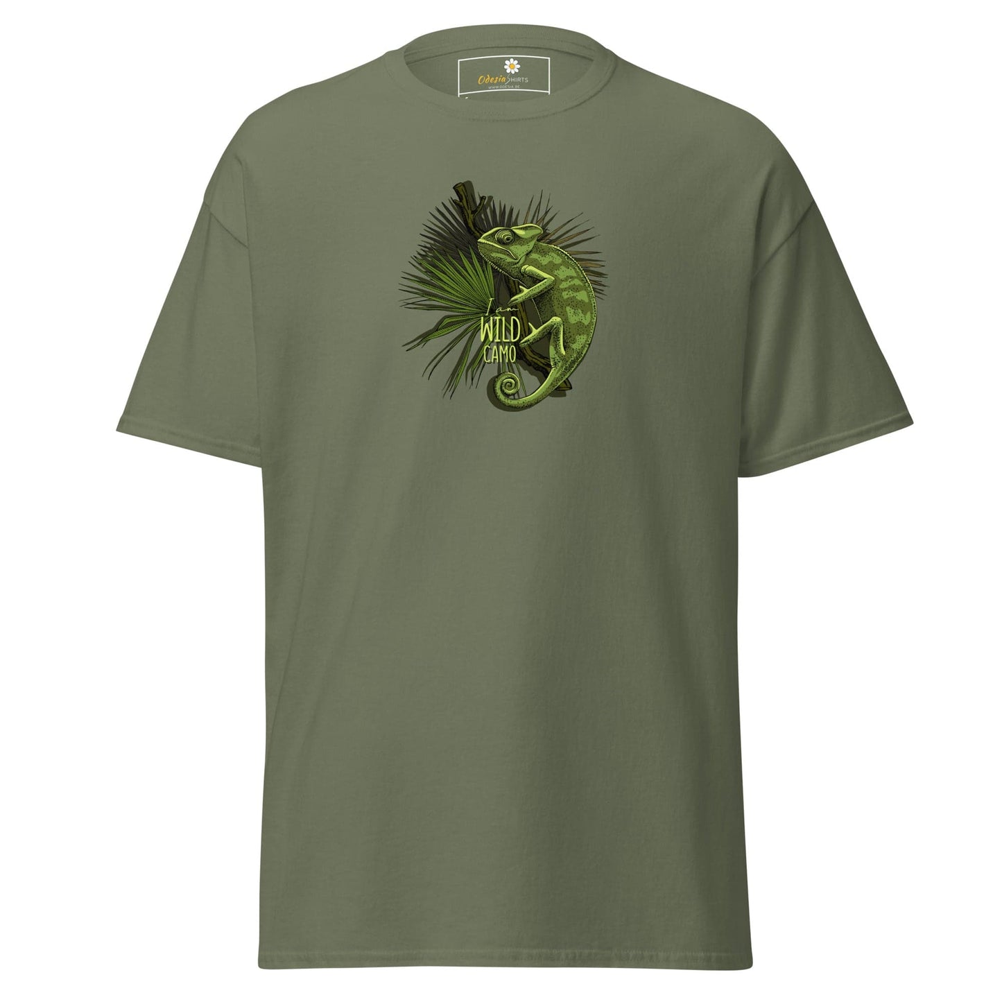Art T-shirt Design Tee • Man / Woman • [s-xl] - Military Green / s