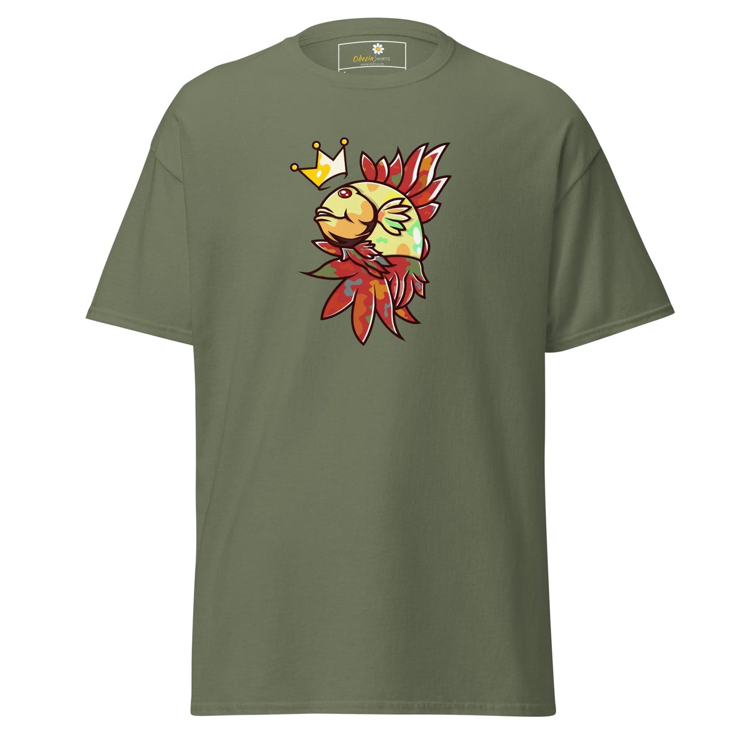 Art T-shirt Design Tee • Man / Woman • [s-xl] - Military Green / s