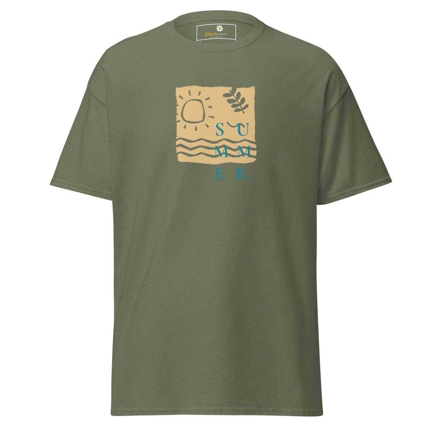 Art T-shirt Design Tee • Man / Woman • [s-xl] - Military Green / s