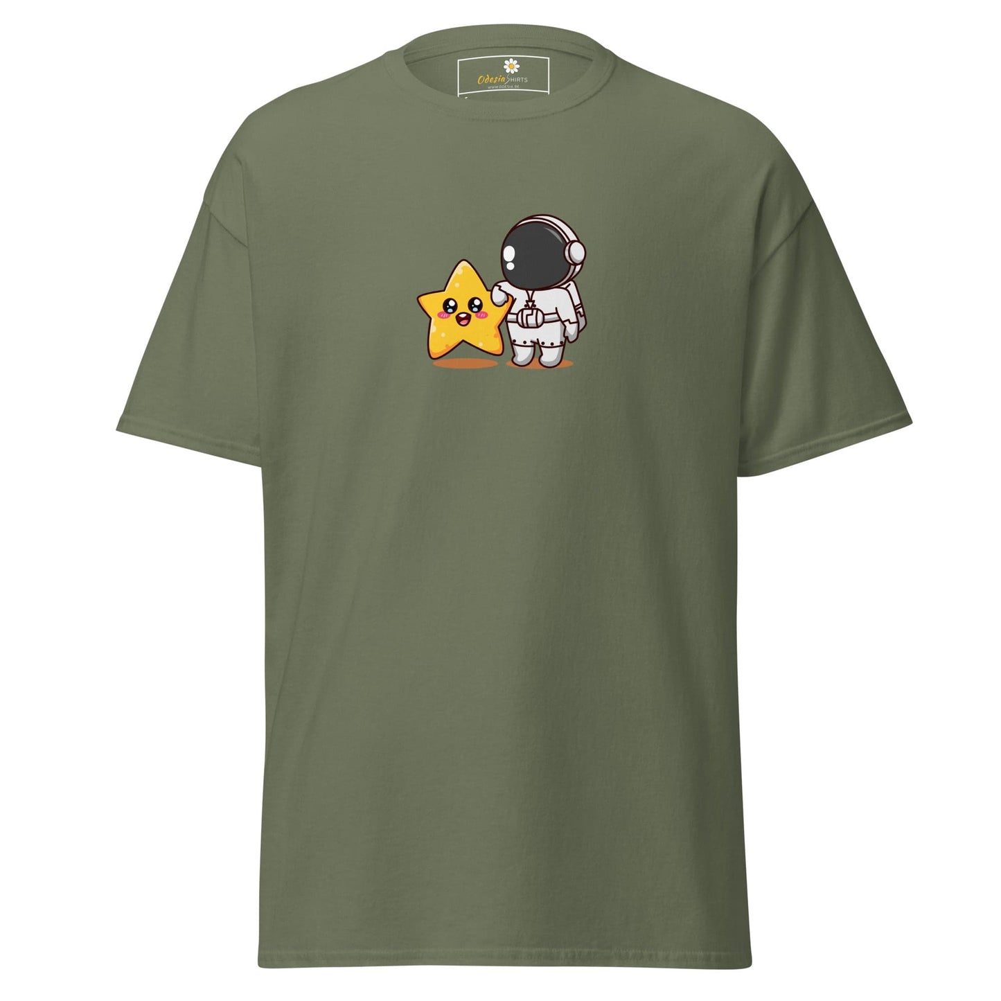 Art T-shirt Design Tee • Man / Woman • [s-xl] - Military Green / s