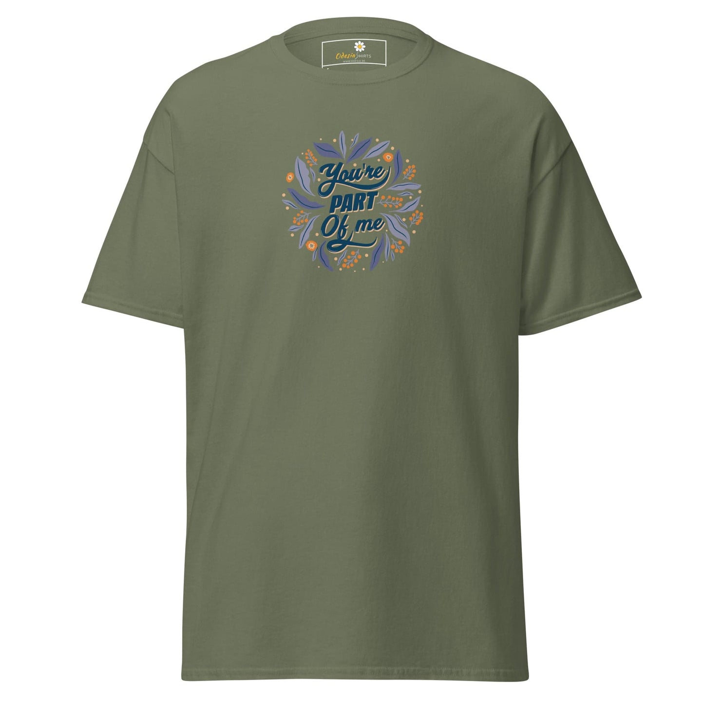 Art T-shirt Design Tee • Man / Woman • [s-xl] - Military Green / s