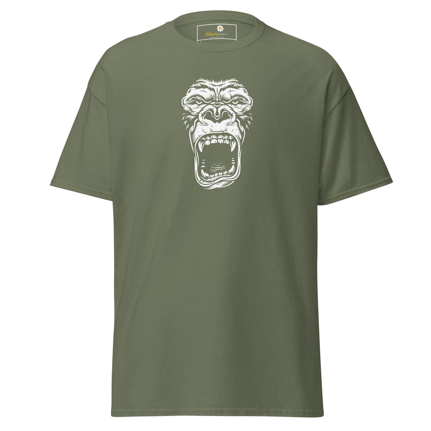 Art T-shirt Design Tee • Man / Woman • [s-xl] - Military Green / s