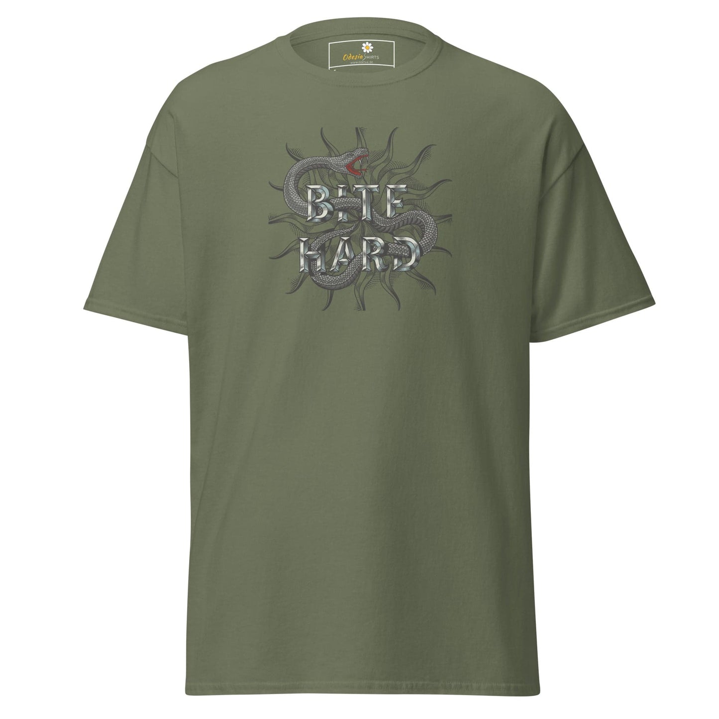 Art T-shirt Design Tee • Man / Woman • [s-xl] - Military Green / s