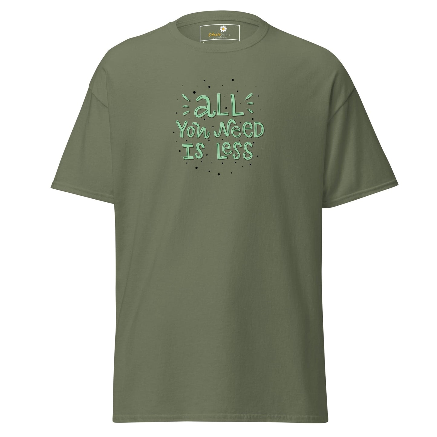 Art T-shirt Design Tee • Man / Woman • [s-xl] - Military Green / s