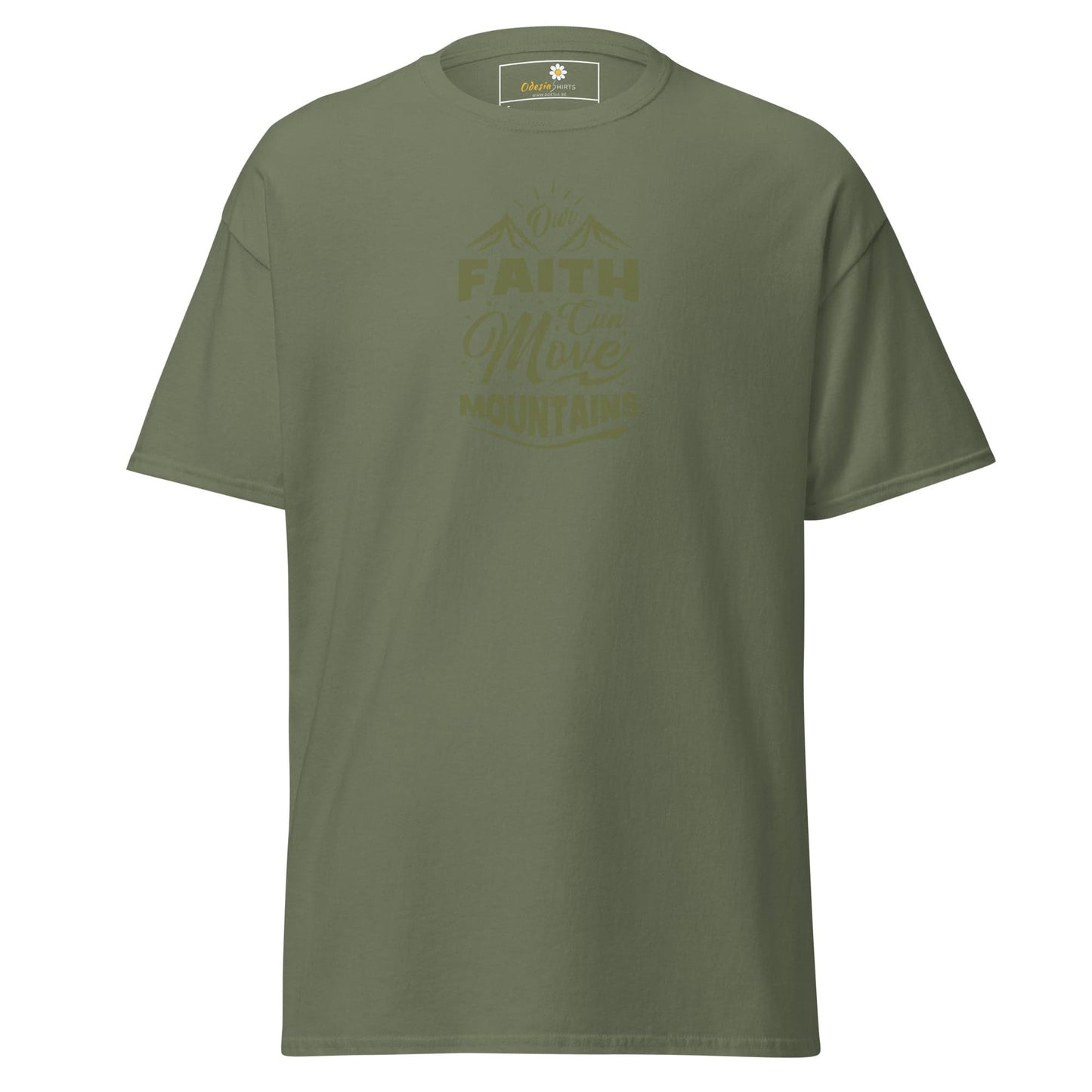 Art T-shirt Design Tee • Man / Woman • [s-xl] - Military Green / s
