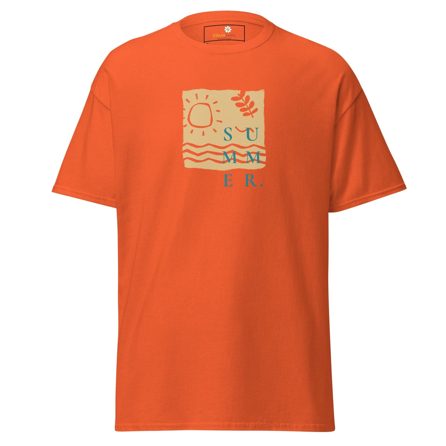Art T-shirt Design Tee • Man / Woman • [s-xl] - Orange / s