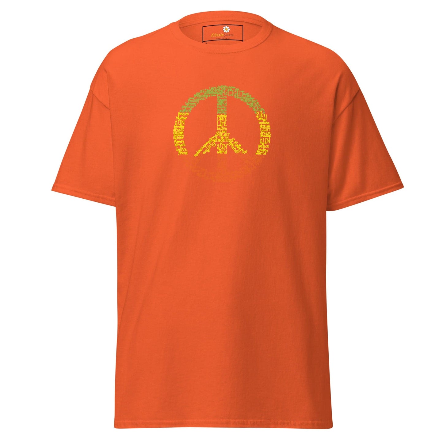 Art T-shirt Design Tee • Man / Woman • [s-xl] - Orange / s
