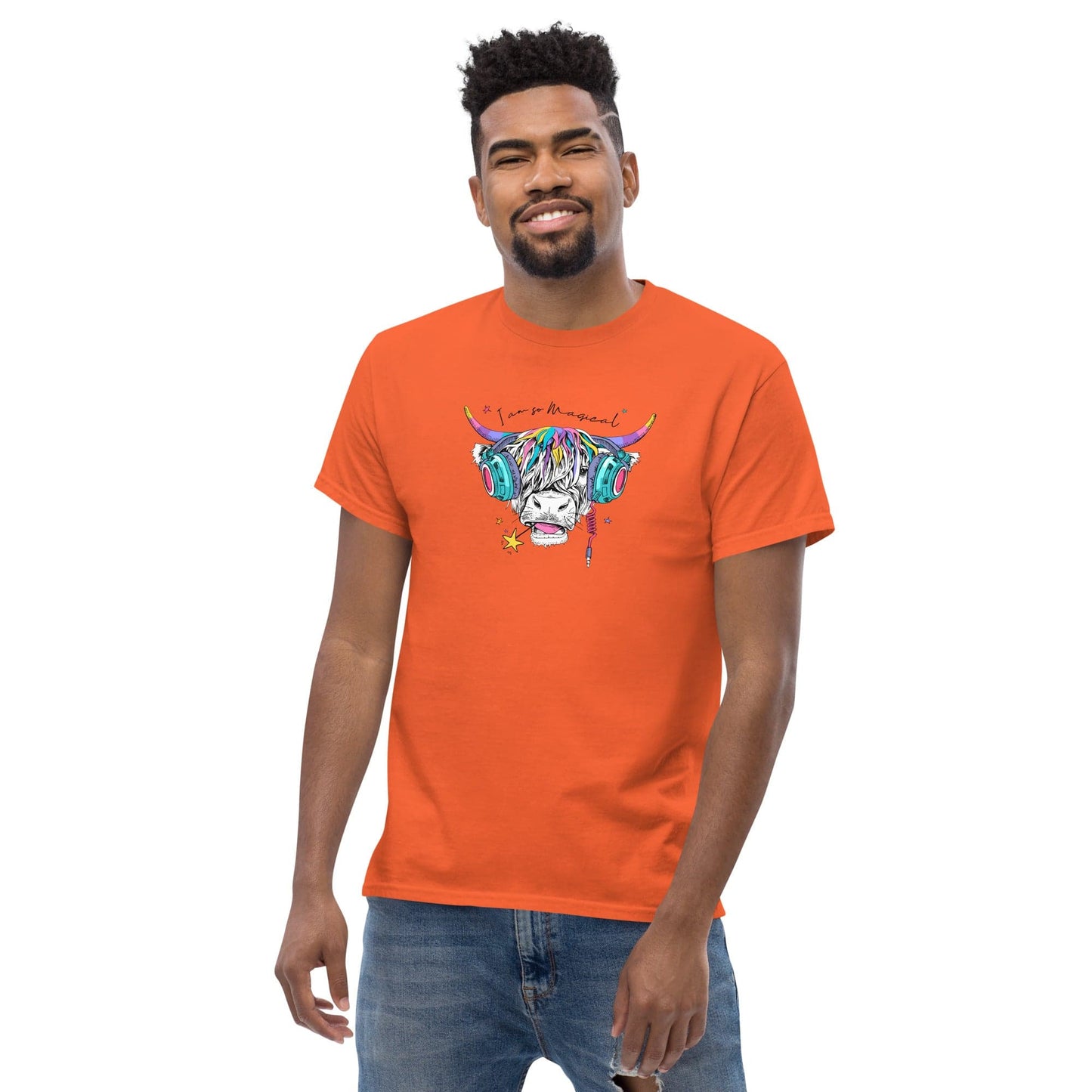Art T-shirt Design Tee • Man / Woman • [s-xl] - Orange / s