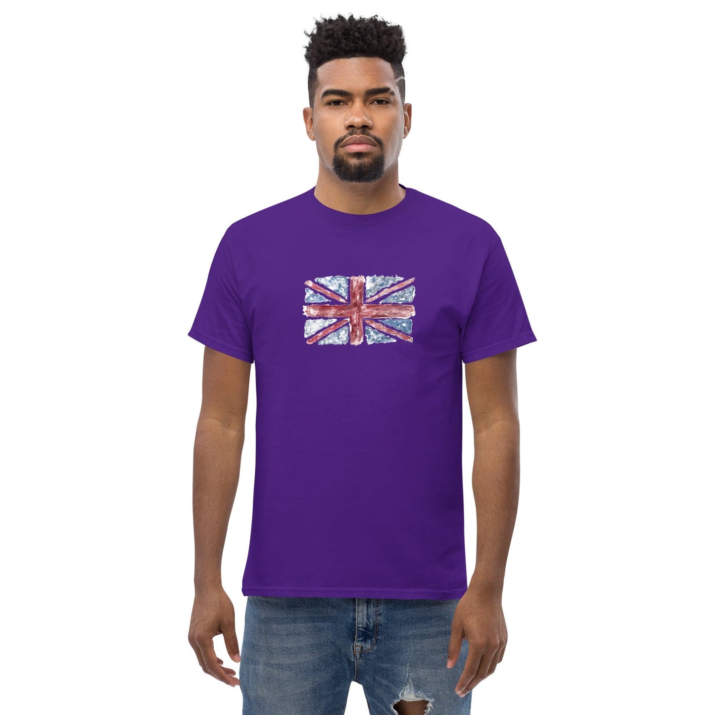 Art T-shirt Design Tee • Man / Woman • [s-xl] - Purple / s