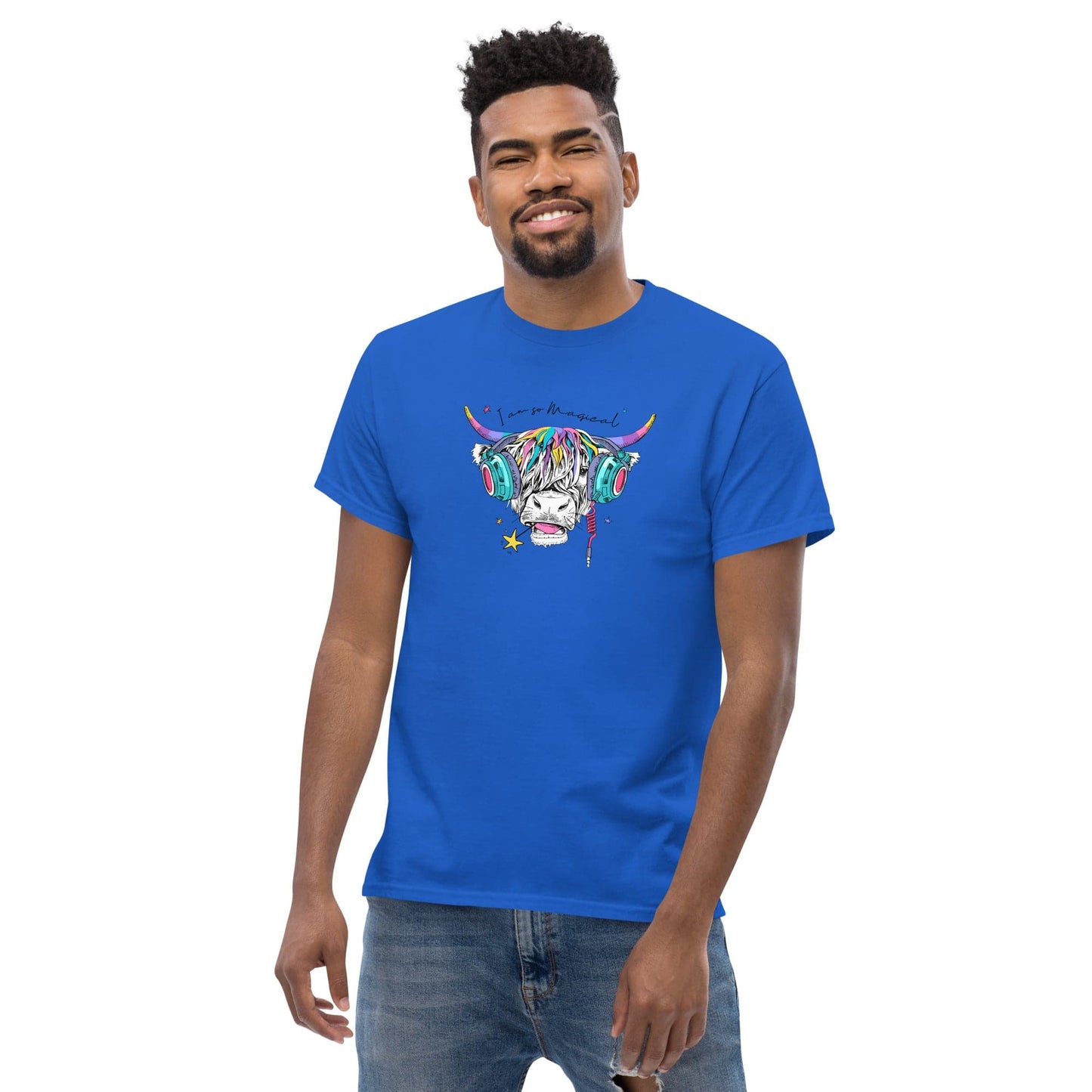 Art T-shirt Design Tee • Man / Woman • [s-xl] - Royal / s