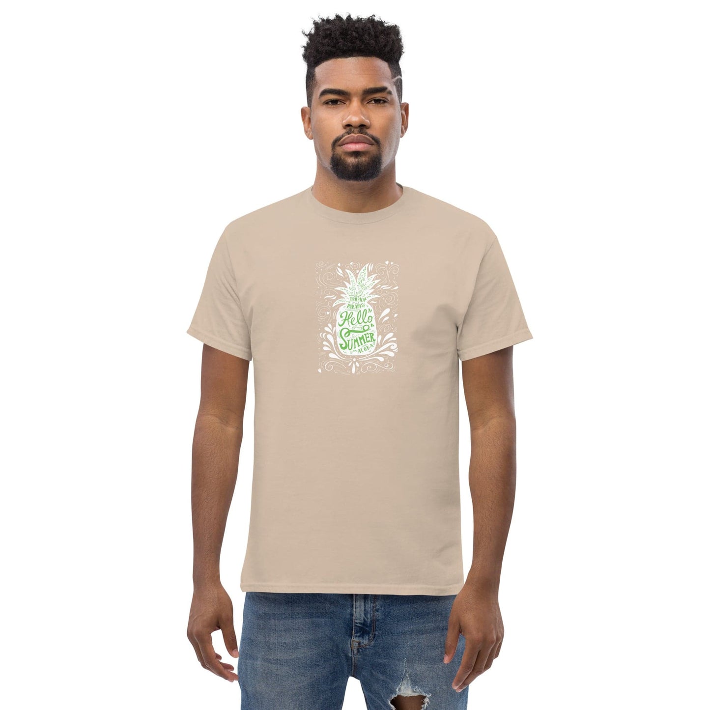 Art T-shirt Design Tee • Man / Woman • [s-xl] - Sand / s