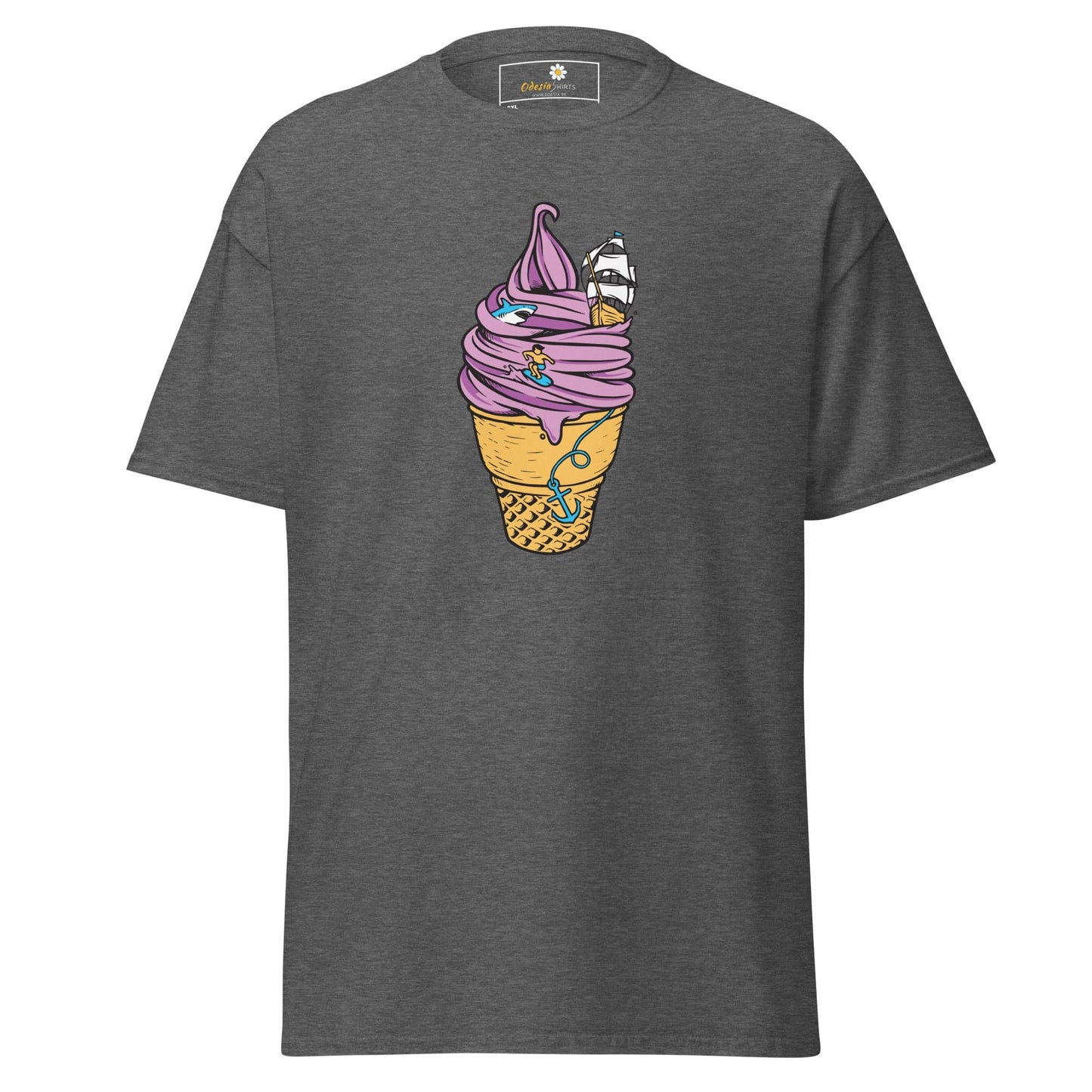 Art T-shirt Design Tee • Men / Women • [2xl-5xl] - Dark Heather / 2xl