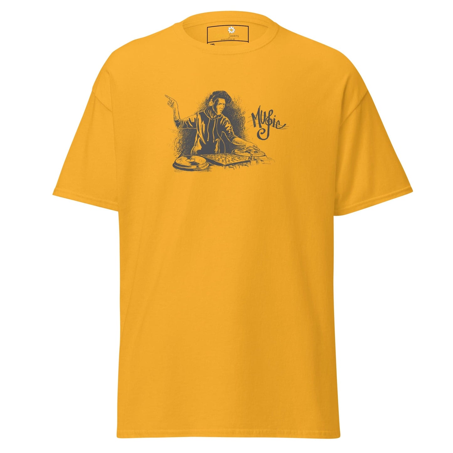Art T-shirt Design Tee • Men / Women • [2xl-5xl] - Gold / 2xl