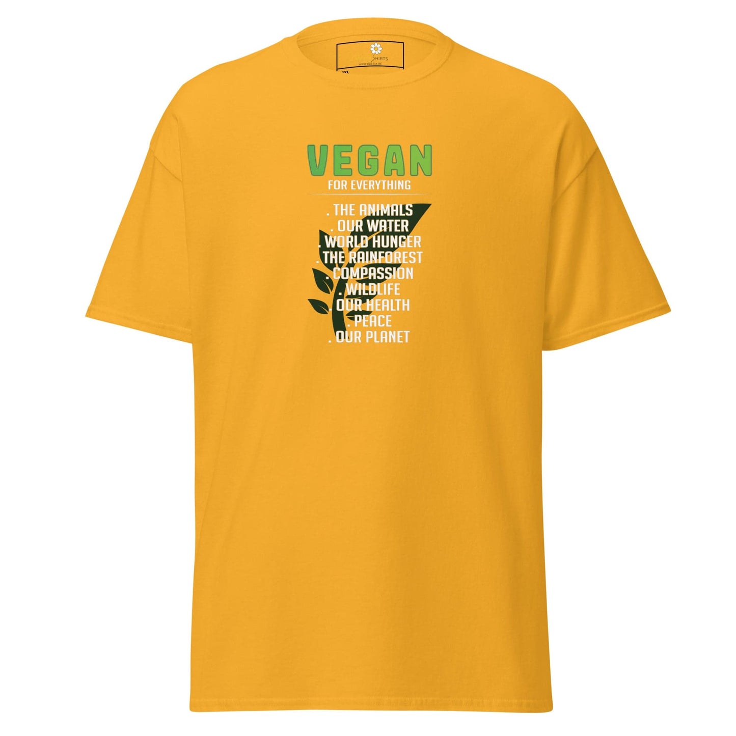 Art T-shirt Design Tee • Men / Women • [2xl-5xl] - Gold / 2xl