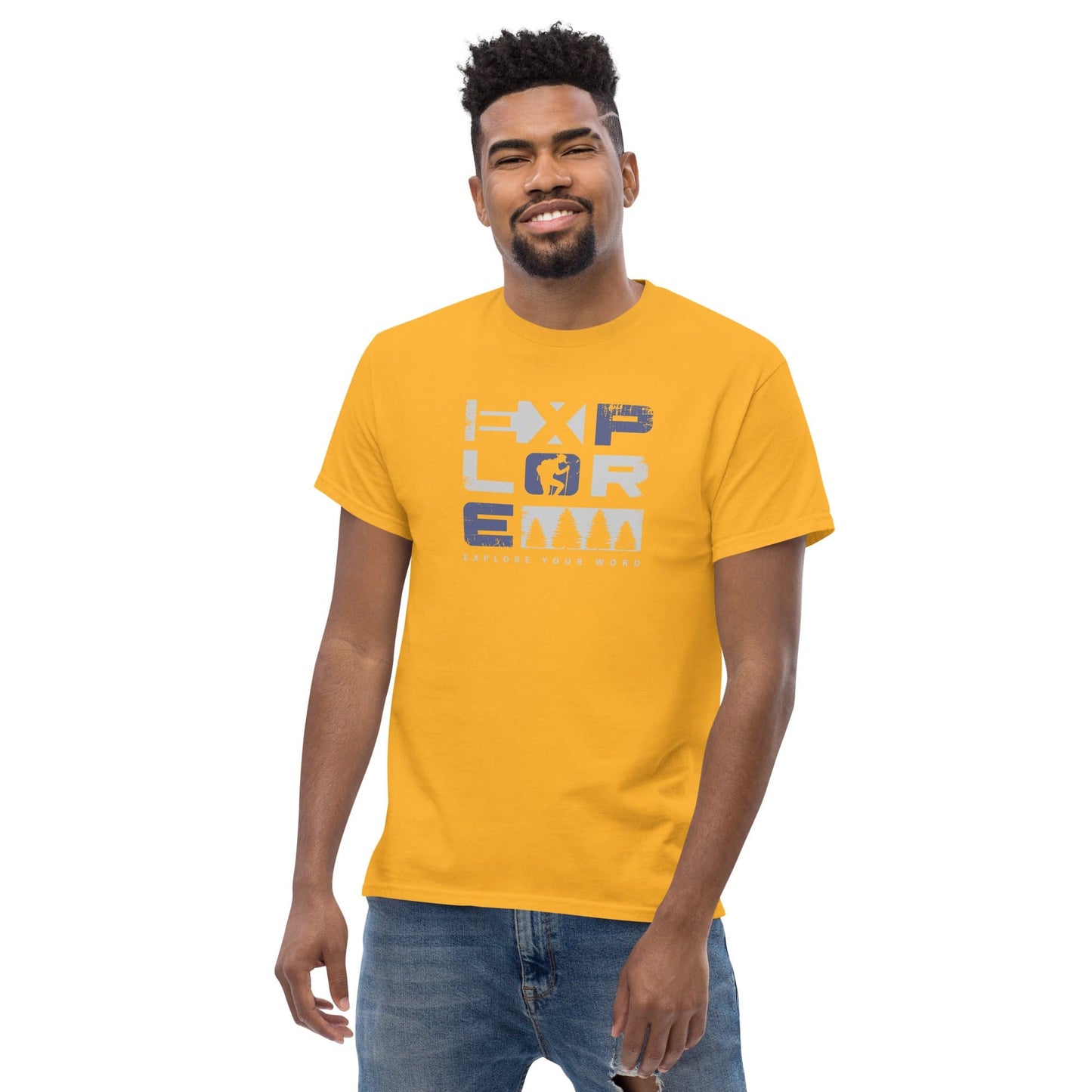 Art T-shirt Design Tee • Men / Women • [2xl-5xl] - Gold / 2xl