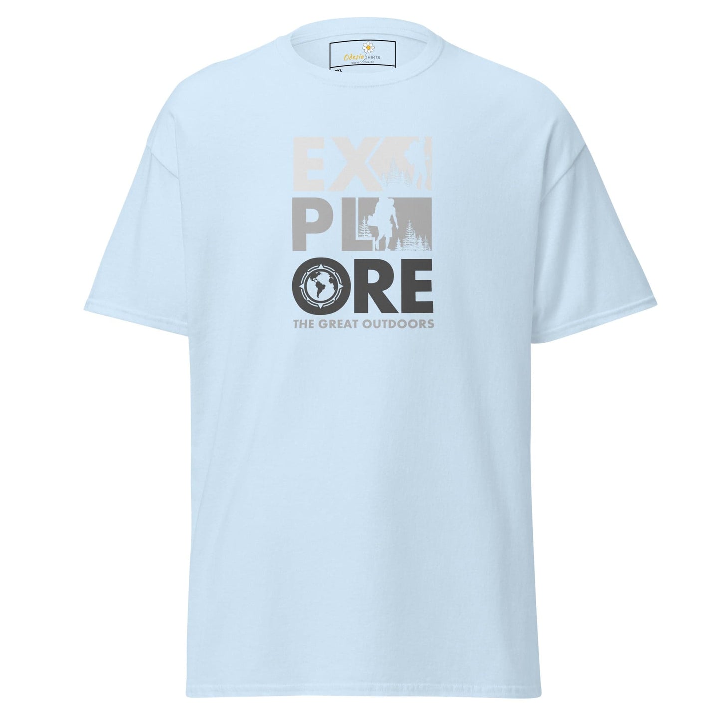 Art T-shirt Design Tee • Men / Women • [2xl-5xl] - Light Blue / 2xl