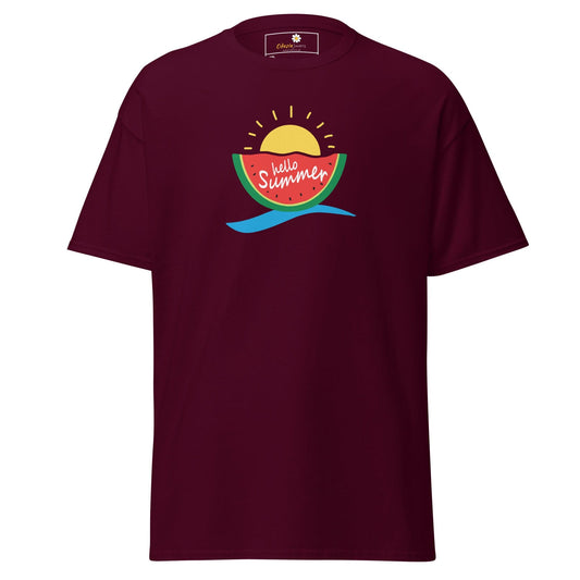 Art T-shirt Design Tee • Men / Women • [2xl-5xl] - Maroon / 2xl