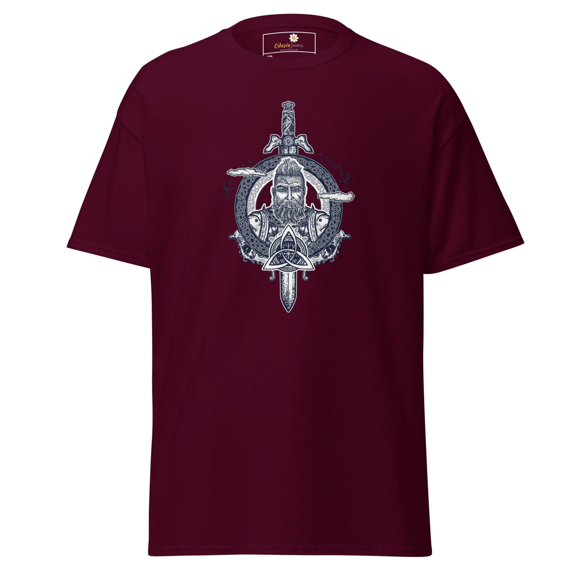 Art T-shirt Design Tee • Men / Women • [2xl-5xl] - Maroon / 2xl