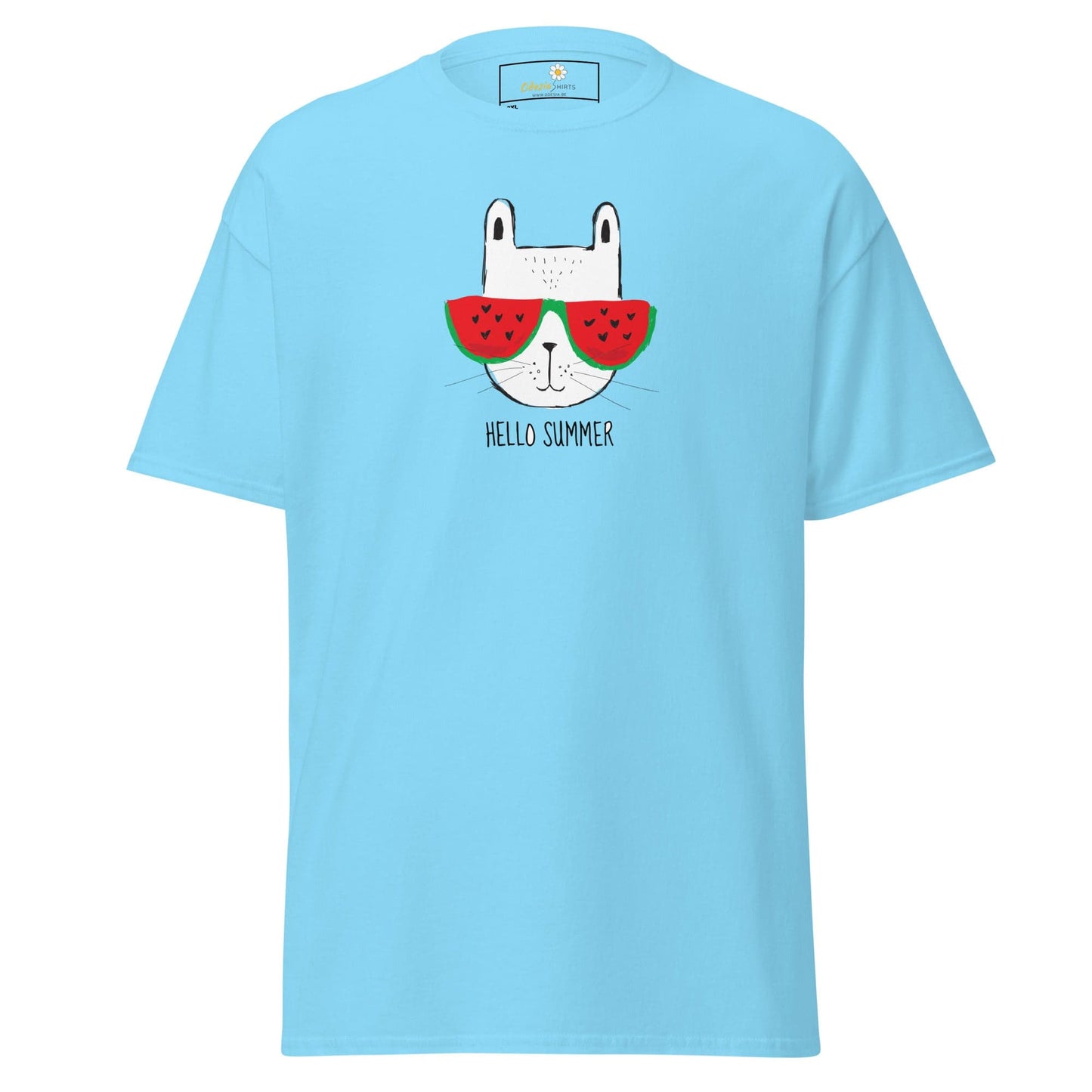 Art T-shirt Design Tee • Men / Women • [2xl-5xl] - Sky / 2xl