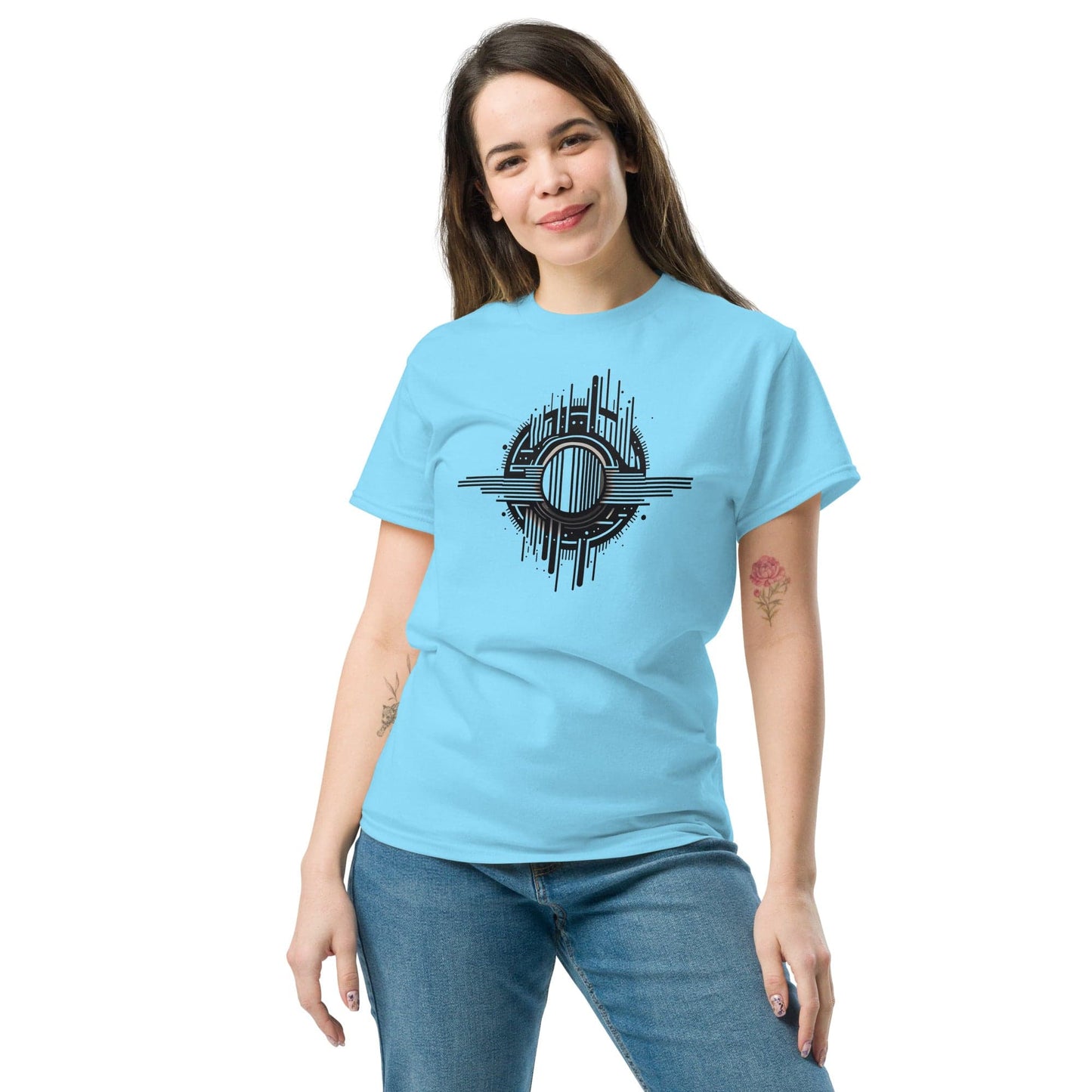 Art T-shirt Design Tee • Men / Women • [2xl-5xl] - Sky / 2xl