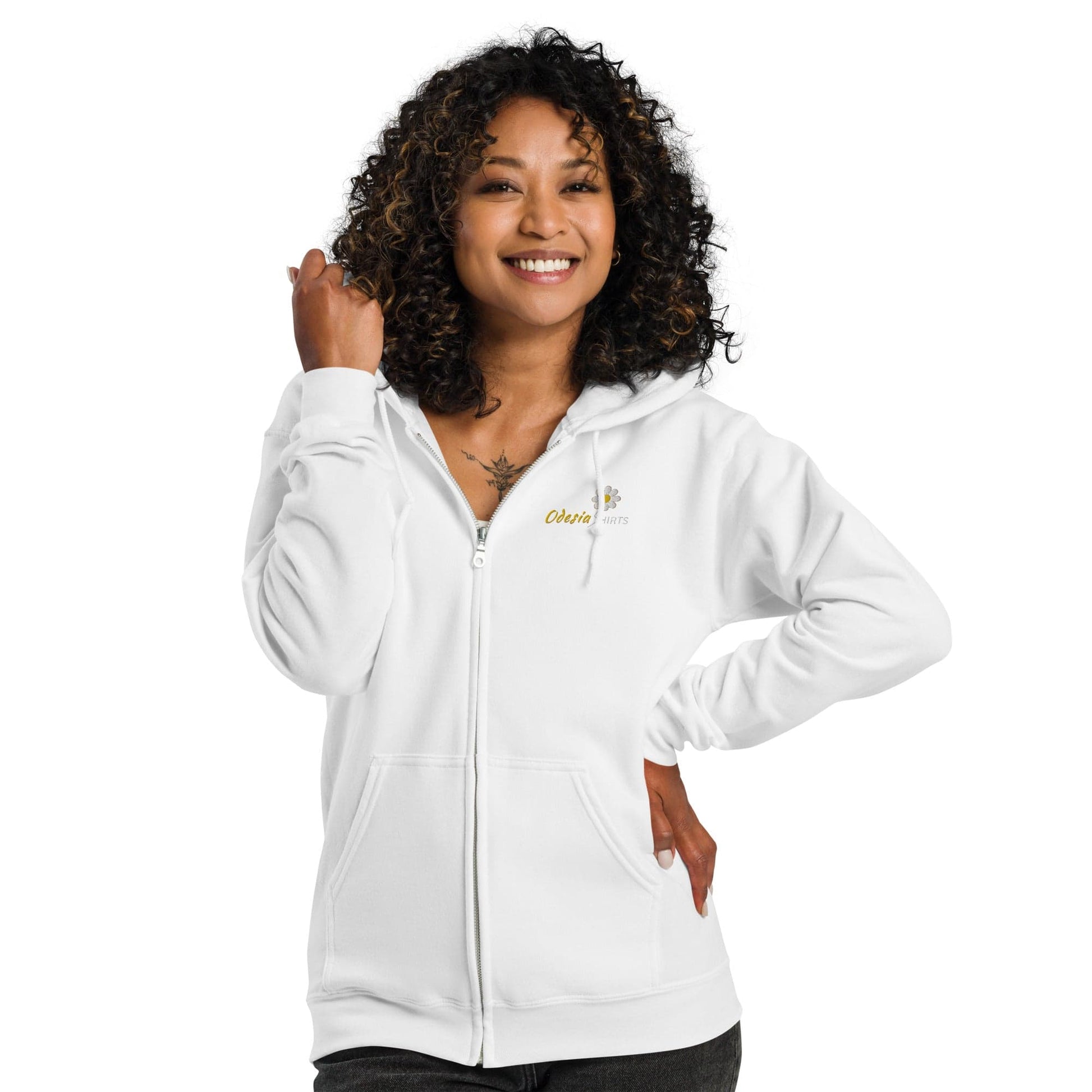 ODESIA’S Unisex heavy blend zip hoodie