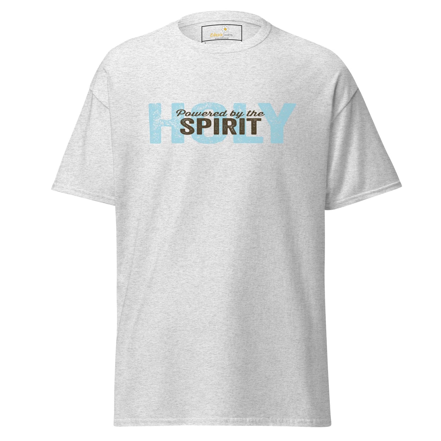 Unisex classic tee - SPIRITUAL POWERED HOLY SPIRIT - REGULAR - Ash / S