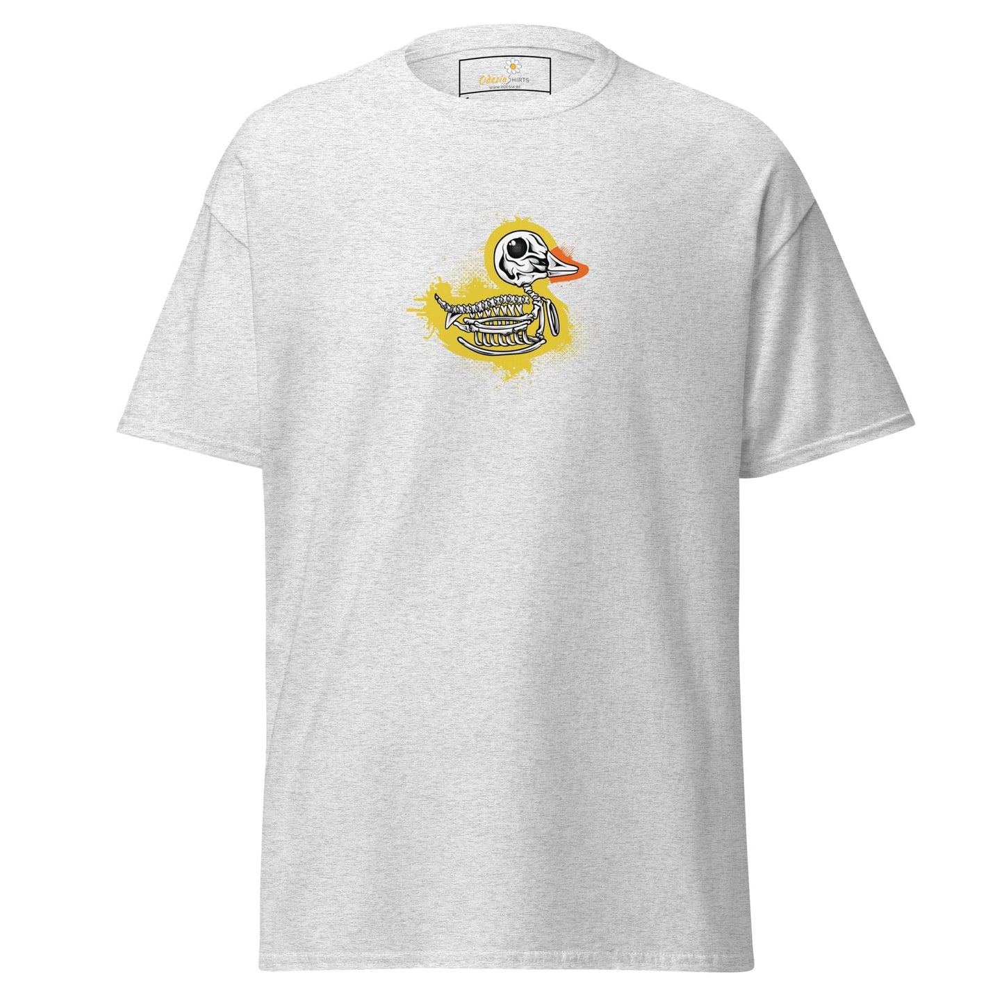 Unisex classic tee - ANIMALS FUN CHICK - REGULAR - Ash / S