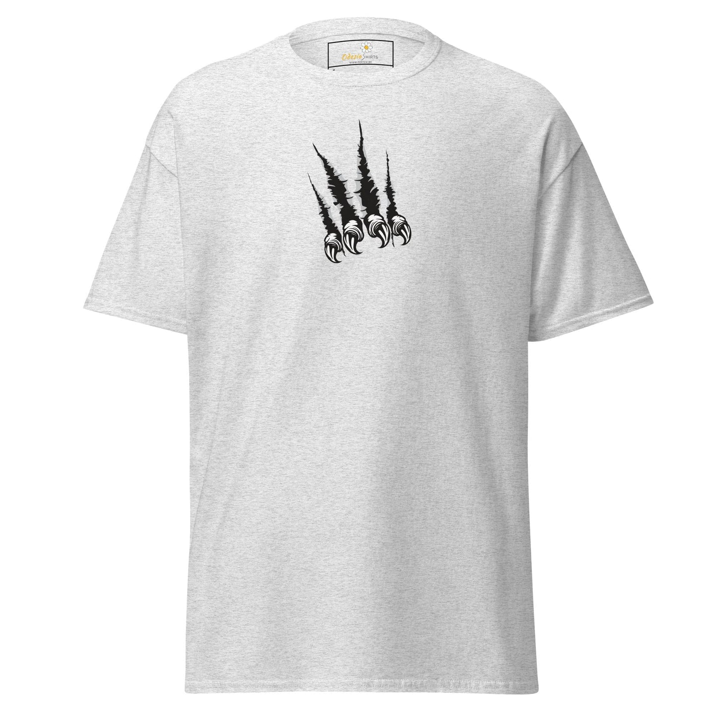 Unisex classic tee - WILD LIFE CLAWS - REGULAR - Ash / S