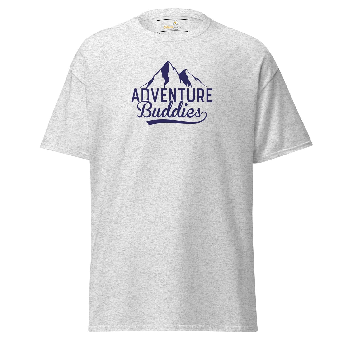 Unisex classic t-shirt - SPORT ADVENTURE BUDDIES - REGULAR - Ash / S
